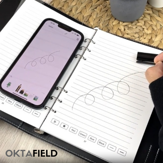 OktaBook Pro Set - Smart Notebook & Pen