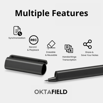 OktaBook Pro Set - Smart Notebook & Pen